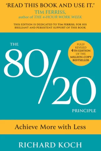In The 80/20 Principle, Richard Koch introduces readers to the powerful idea that 80% of results come from 20% of efforts. This book teaches readers to maximize productivity and focus on high-impact activities in both business and personal life. Koch provides actionable insights for implementing the 80/20 principle and achieving greater efficiency.